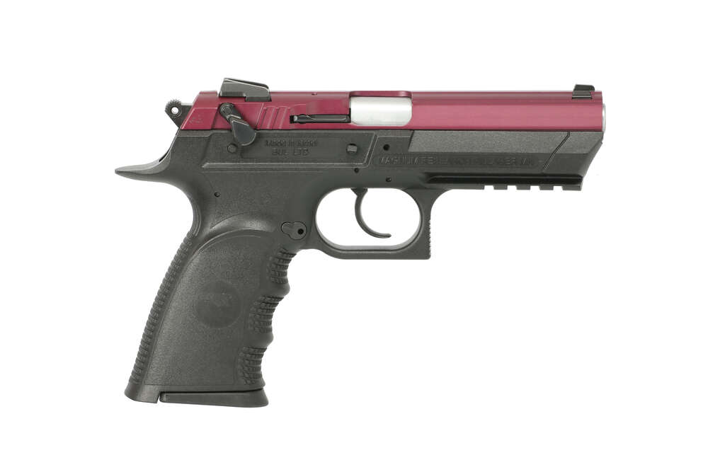 Handguns Magnum Research Baby Eagle III Full Size 9mm BE III 9MM BLACK CHERRY 15+1 • FULL SIZE | TACTICAL RAIL • Model: Baby Eagle III Full Size